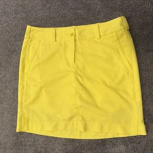 Nike Golf women’s yellow skirt size 8